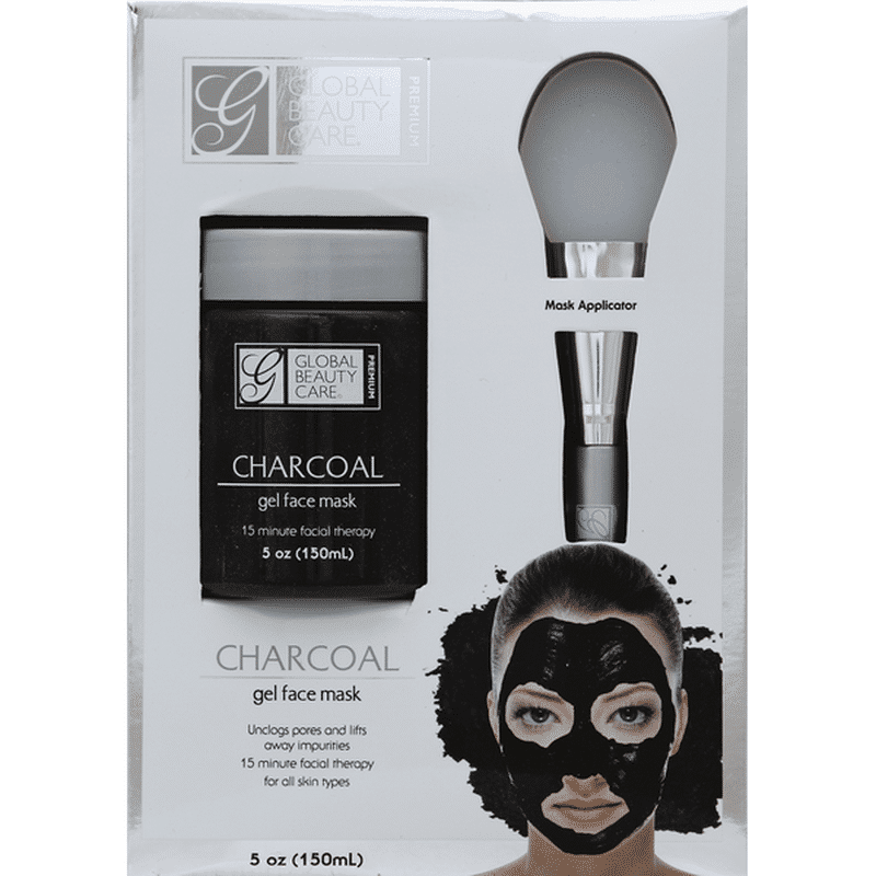Global Beauty Care Gel Face Mask, Charcoal (5 oz) Instacart