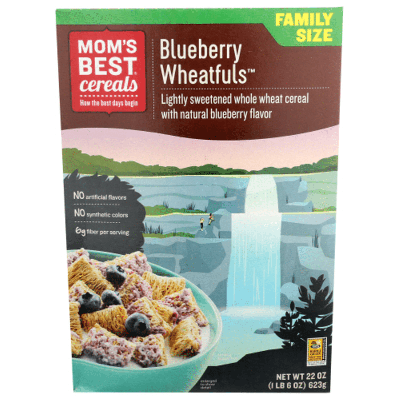 Mom's Best Cereals Blueberry Wheatfuls Cereal (22 oz) from Sprouts ...