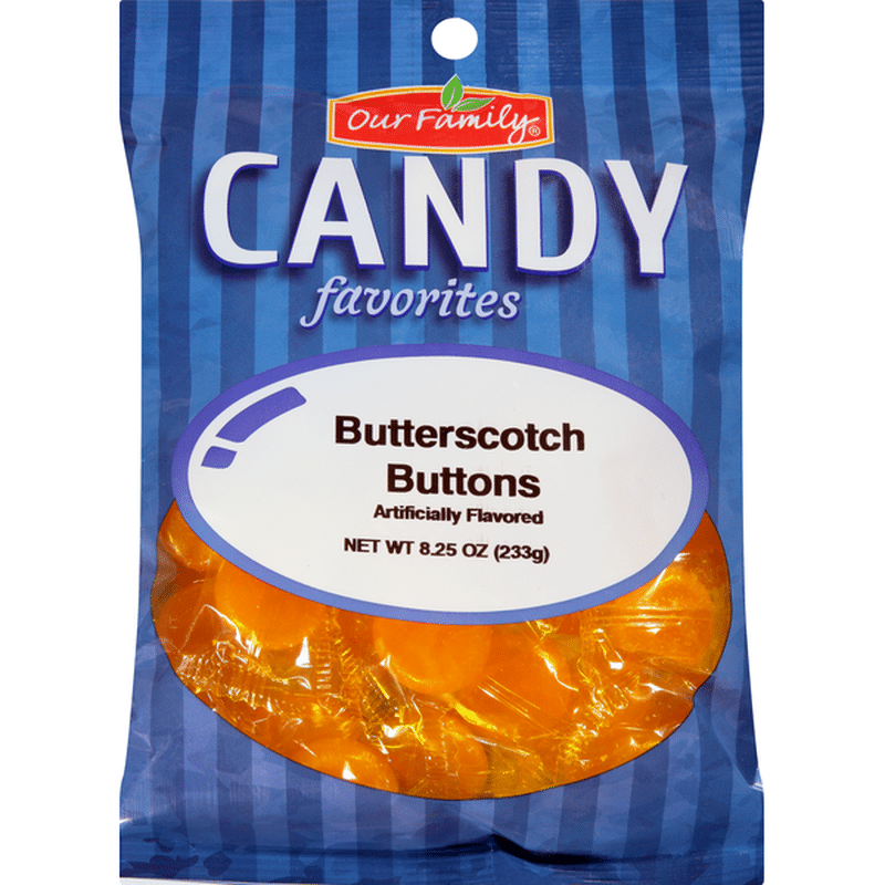 Our Family Butterscotch Buttons, Candy Favorites (8.25 oz) Instacart