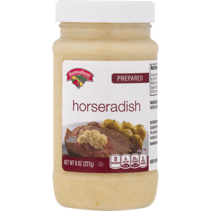 Hannaford Prepared Horseradish (8 oz) Instacart