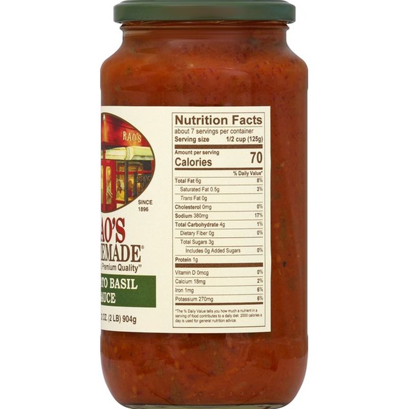 Rao's Homemade Tomato Basil Sauce (32 oz) from Giant Food Instacart