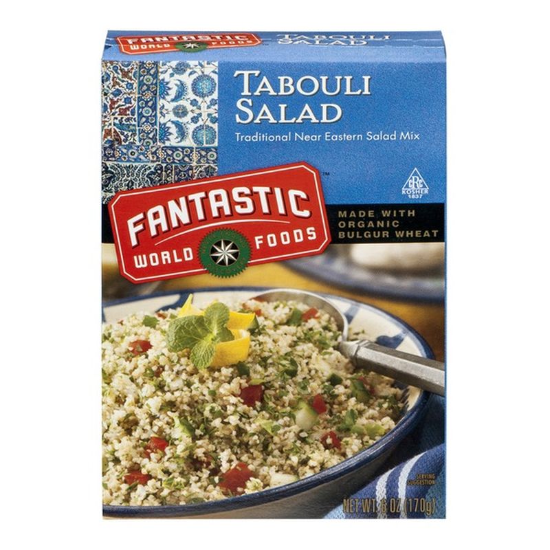 Fantastic World Foods Tabouli Salad Mix with Organic Bulgur Wheat (6 oz