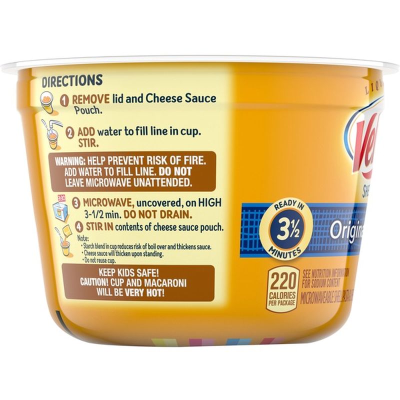 Kraft Velveeta Original Shells & Cheese (2.39 oz) from ...
