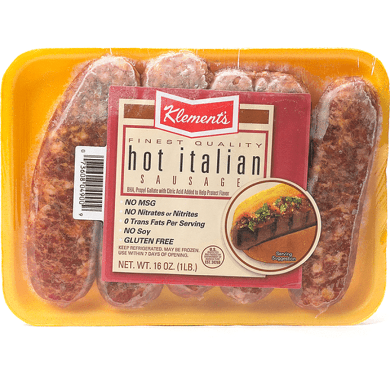 Klements Hot Italian Sausage