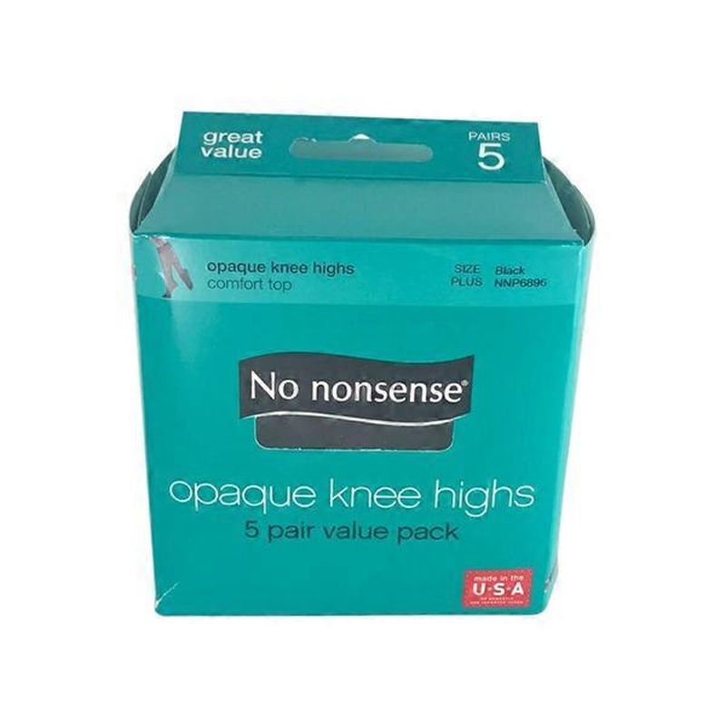 2 Box -No Nonsense Knee Highs -1 Sheer & 1 Reinforce Toe 