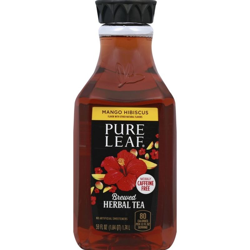 Pure Leaf Mango Hibiscus Flavored Beverages Chilled (59 fl oz) Instacart
