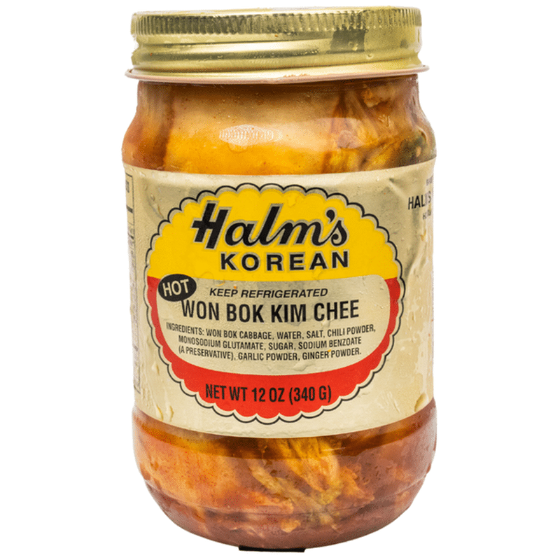 Halm's Hot Won Bok Kim Chee
