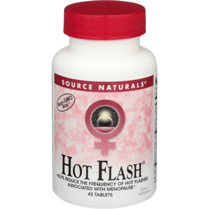 Hot cohosh flash relief standardized capsules extract supplements natural vitamins