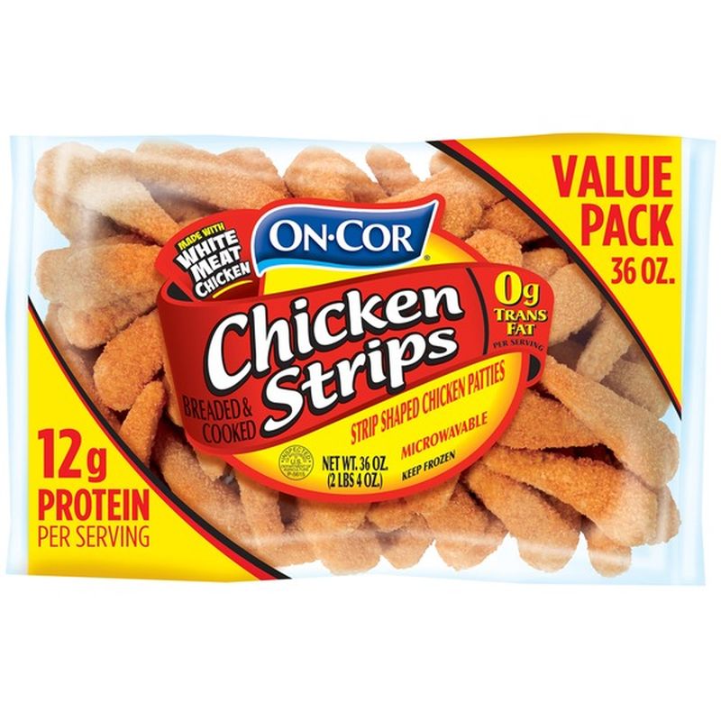 On Cor Clear Bags Chicken Strips (36 oz) - Instacart