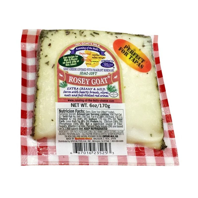 Solera SemiSoft Cheese, Rosey Goat (6 oz) from Safeway Instacart