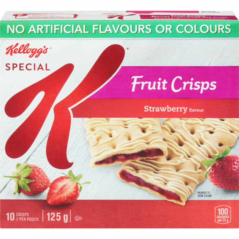 Special K Strawberry Fruit Crisps (125 g) Instacart