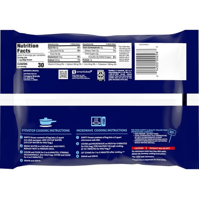 Birds Eye Broccoli Florets, Baby (12.6 oz) Instacart
