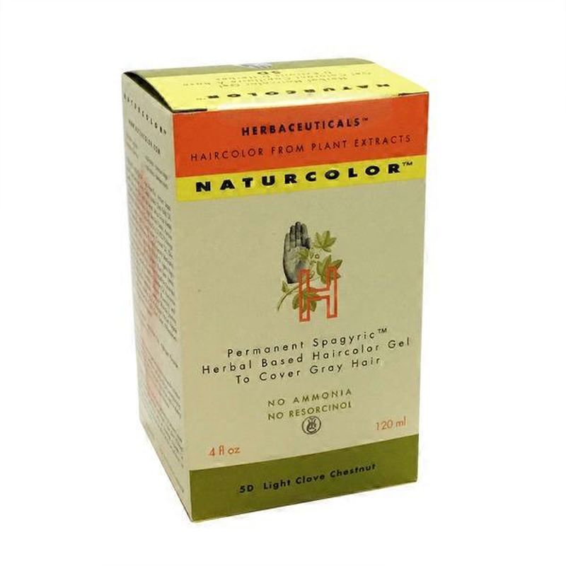 Naturcolor Permanent Spagyric Herbal Based Haircolor Gel, 5d Light