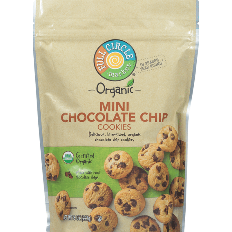 Full Circle Mini Chocolate Chip Cookies (8 oz) from Stater Bros ...