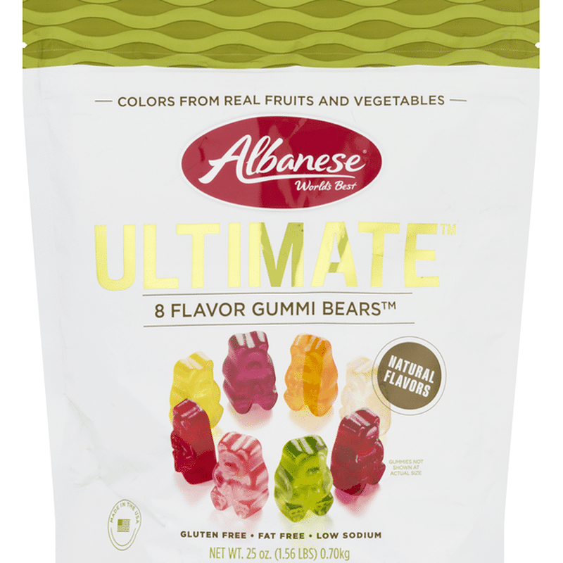 Albanese Gummi Bears, 8 Flavor (25 oz) Instacart
