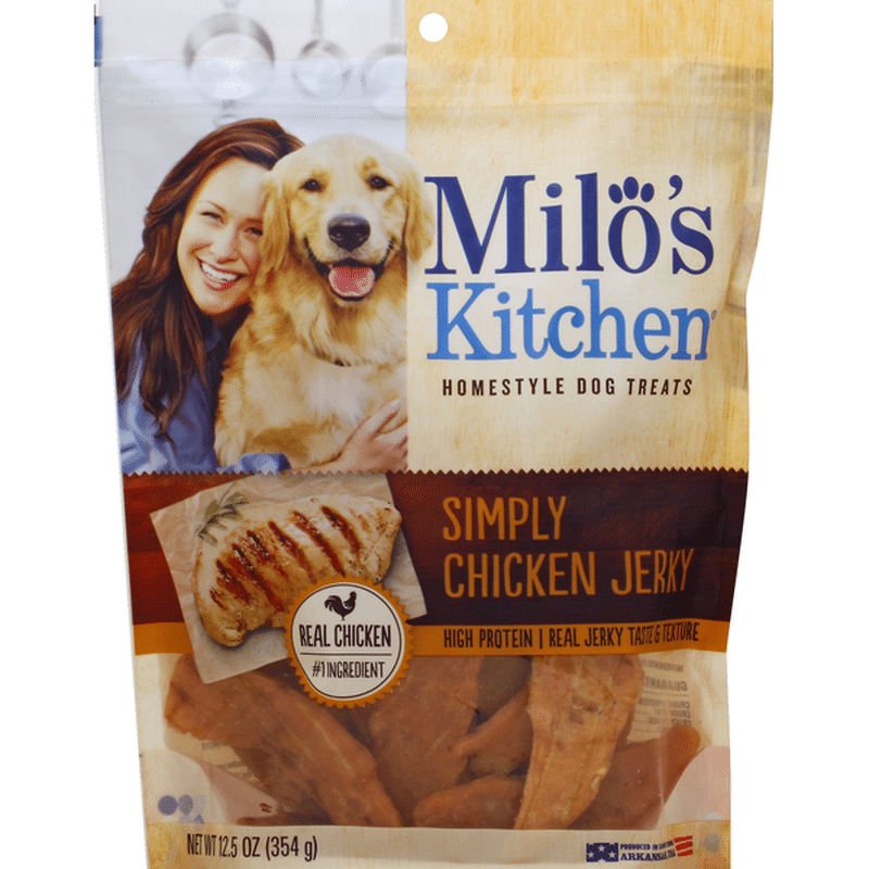 Milo S Kitchen Dog Treats Homestyle Simply Chicken Jerky 12 5 Oz   Large Dfaa595a 9c90 4d35 9cfc C5dba21c351b 