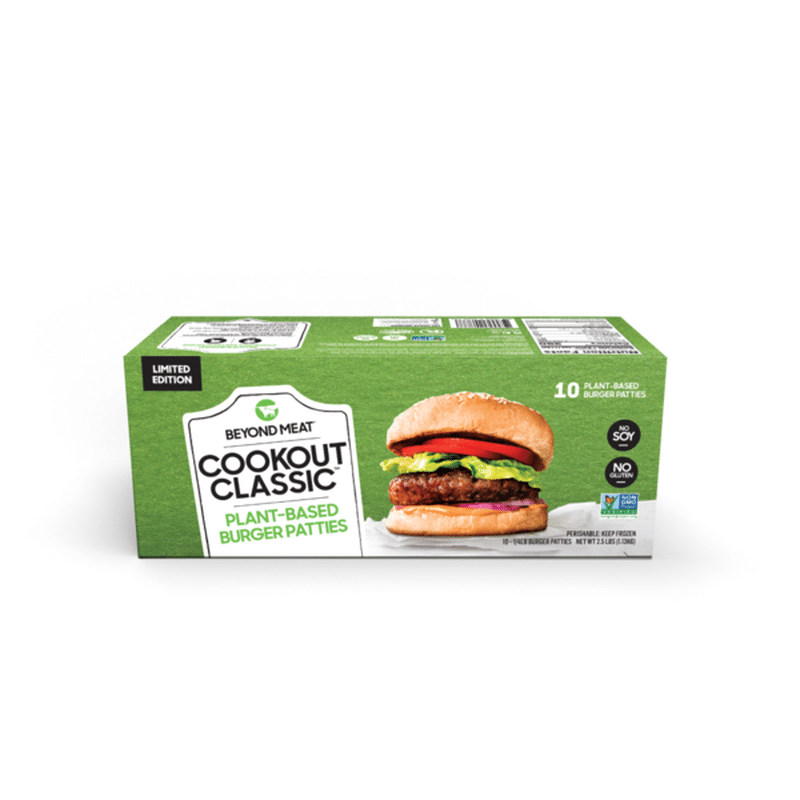 Beyond Meat Cookout Classic Plant Based Burger Patties 40 Oz Delivery Or Pickup Near Me Instacart