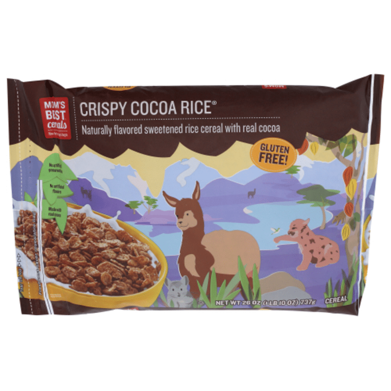Mom's Best Cereals Crispy Cocoa Rice Cereal (26 oz) Instacart