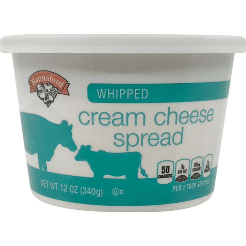 Hannaford Whipped Cream Cheese Cup (12 oz) Instacart