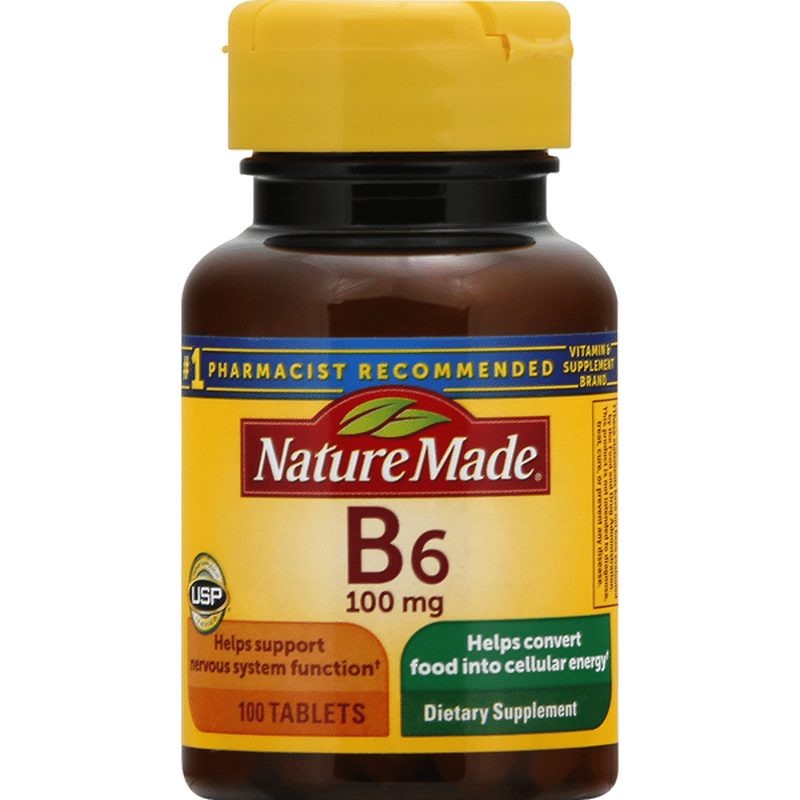 Nature Made Vitamin B6 100mg Tablets (100 ct) Delivery or Pickup Near