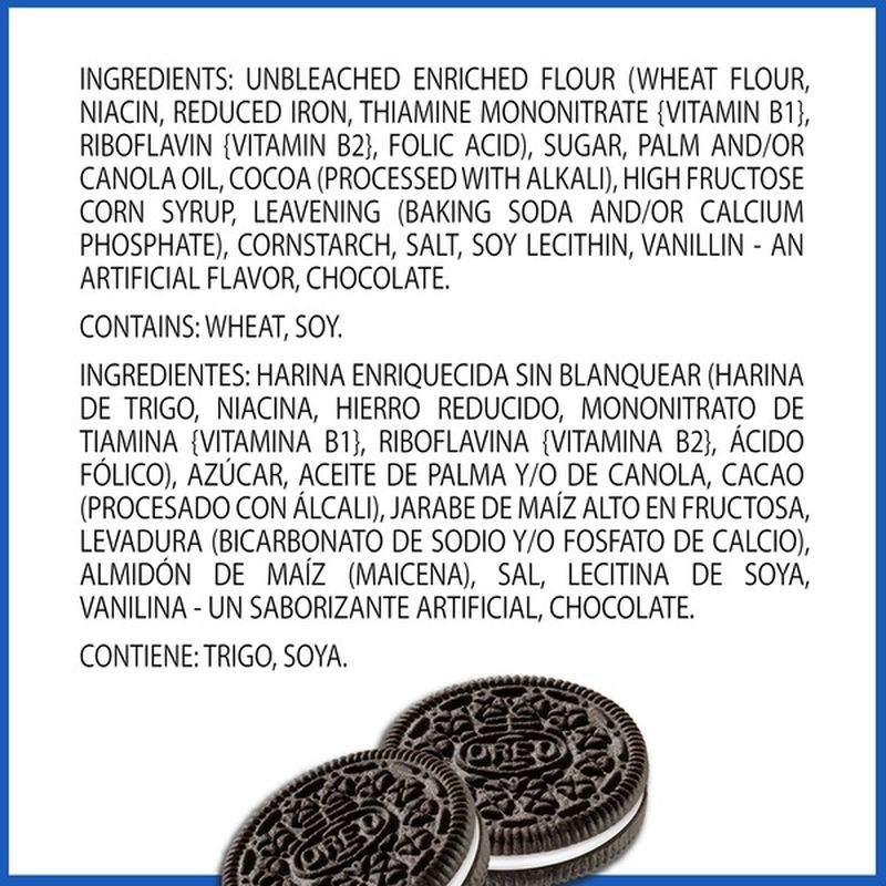 Oreo Chocolate Sandwich Cookies, Original Flavor, 1 Resealable Pack