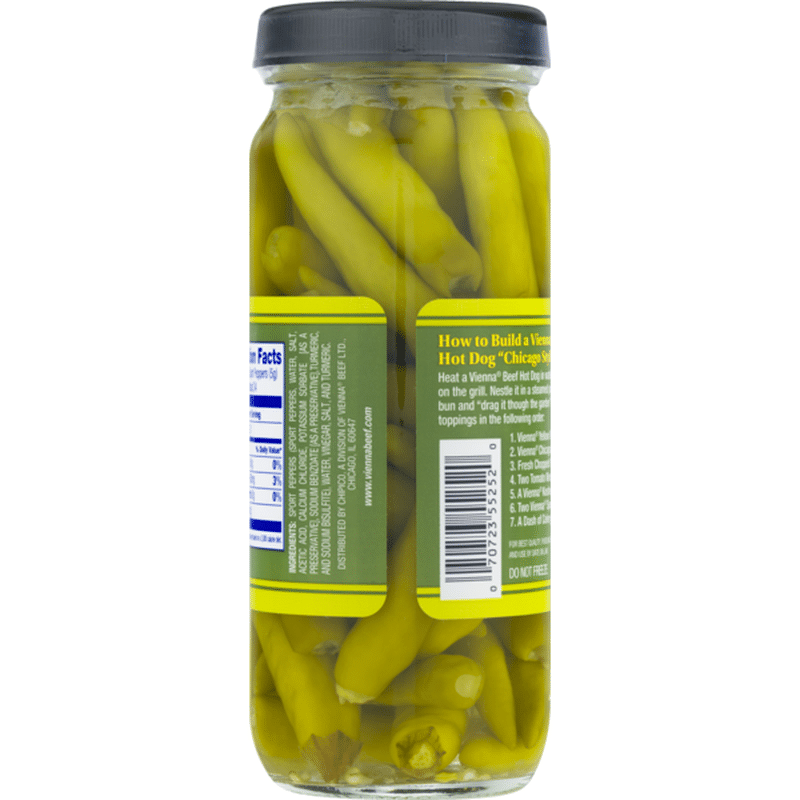 Vienna Sport Peppers (12 fl oz) from Schnucks Instacart