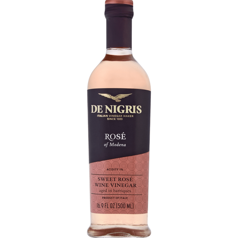 De Nigris Wine Vinegar, Sweet Rose (16.9 oz) Instacart