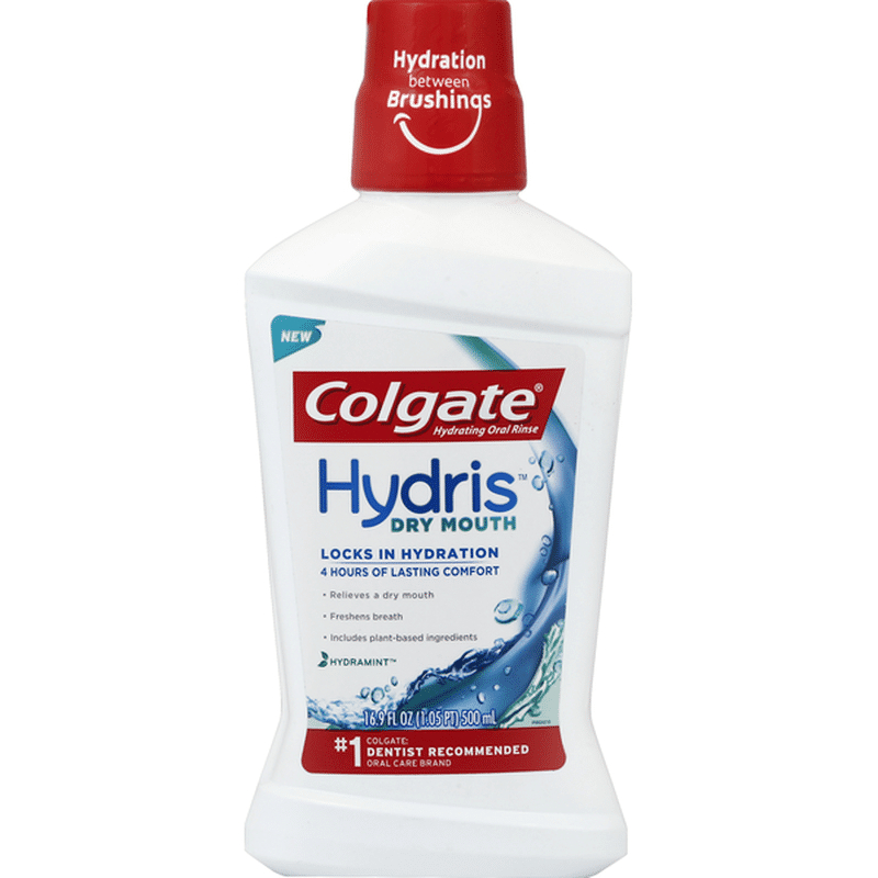 Colgate Hydris Dry Mouth Mouthwash Hydramint (16.9 fl oz) Instacart