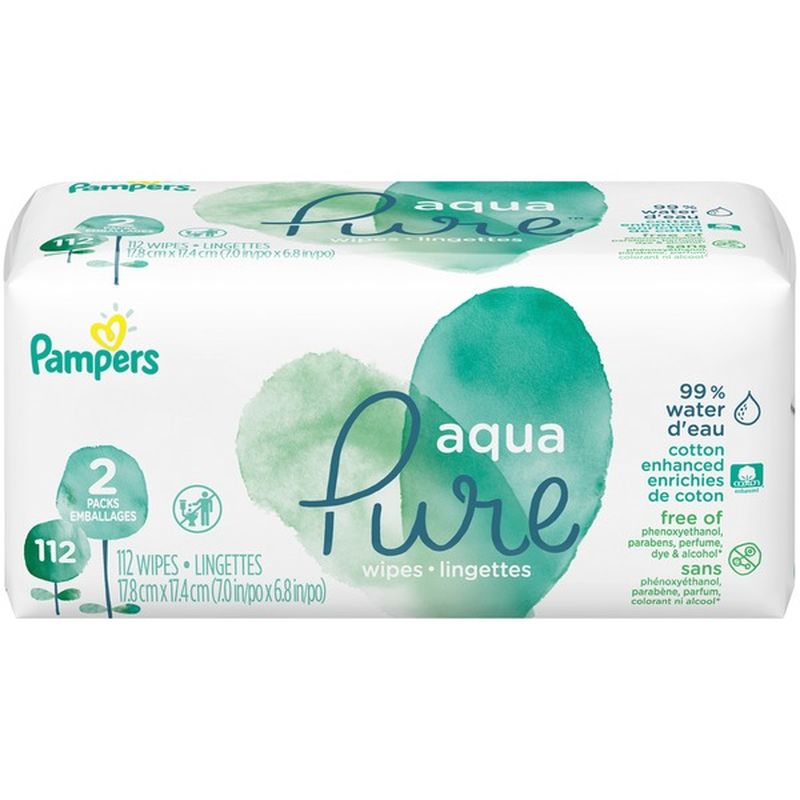 pampers pure wipes walmart