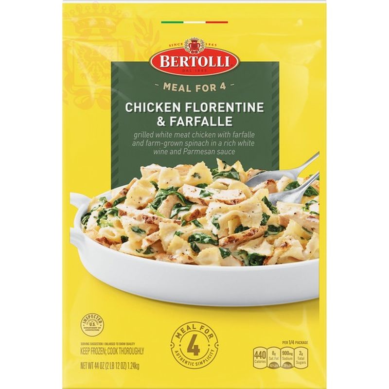 Bertolli Chicken Florentine Alfredo DRC (44 oz) from BJ's Wholesale