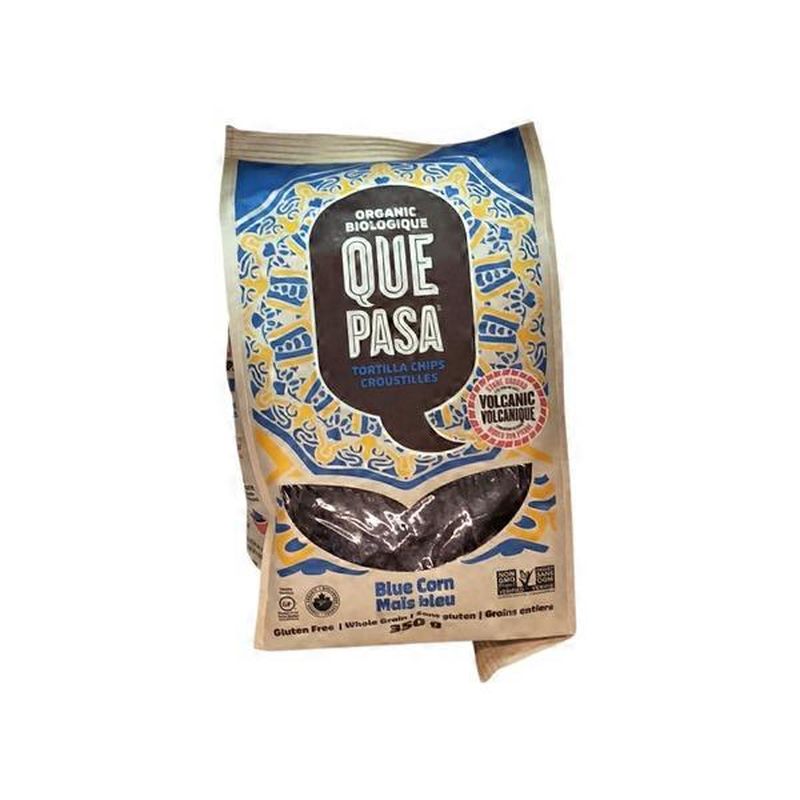 Que Pasa Blue Corn Tortilla Chips (350 g) from Shoppers Drug Mart