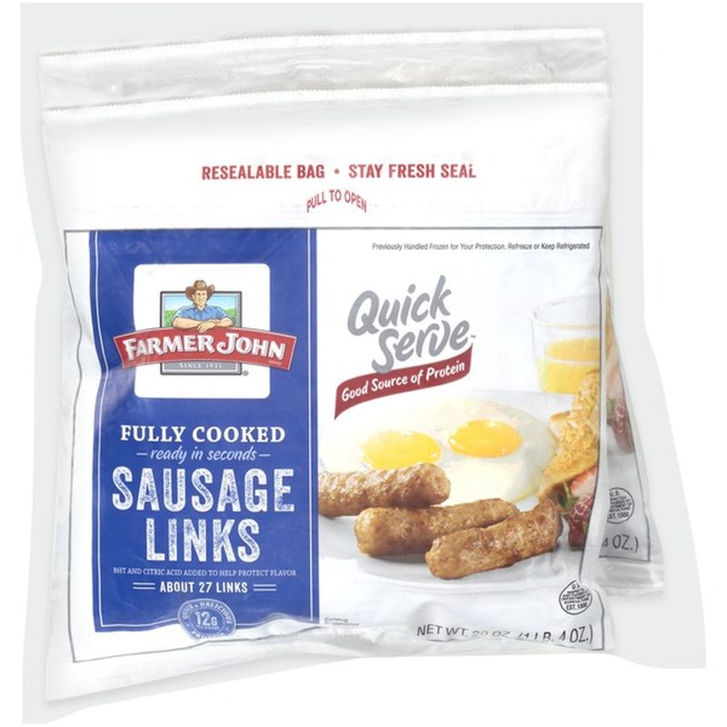 Farmer John Quick Serve Links Sausage Links (20 oz) Instacart