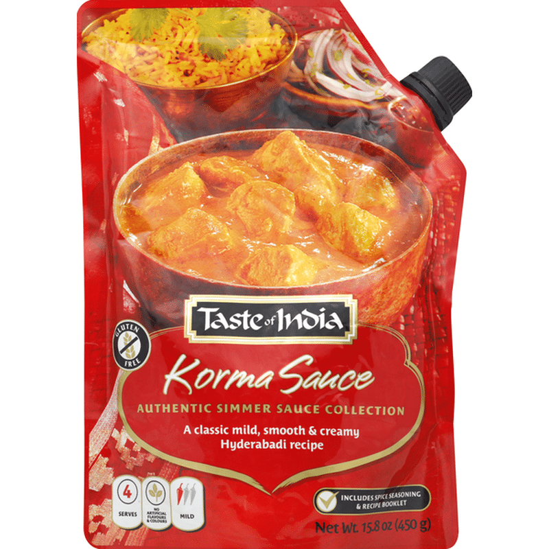 Taste of India Korma Sauce, Mild (15.8 oz) Instacart