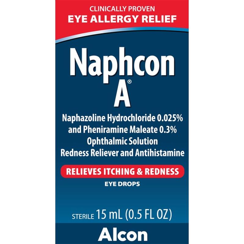 Alcon Eye Drops Relieves Itching And Redness Eye Allergy Relief 05 Fl Oz Instacart 1162