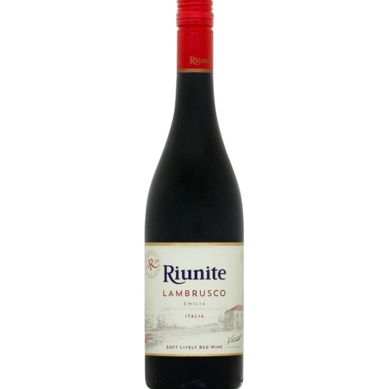 Riunite Lambrusco Red Wine (750 ml) - Instacart