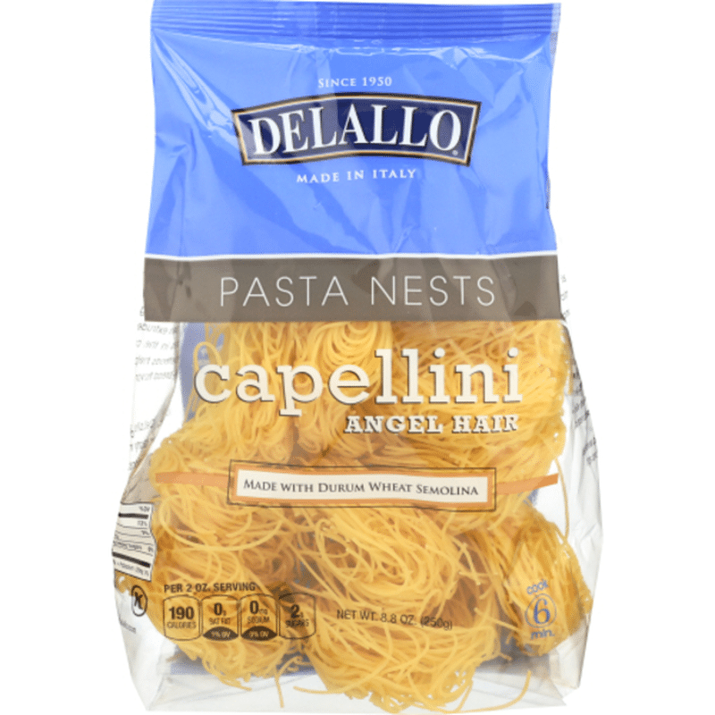 DeLallo Capellini D Angelo Nest Pasta (8.8 oz) Instacart