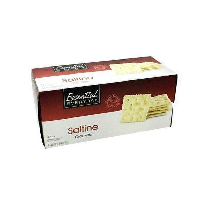 Essential Everyday Saltine Crackers (16 oz) Instacart