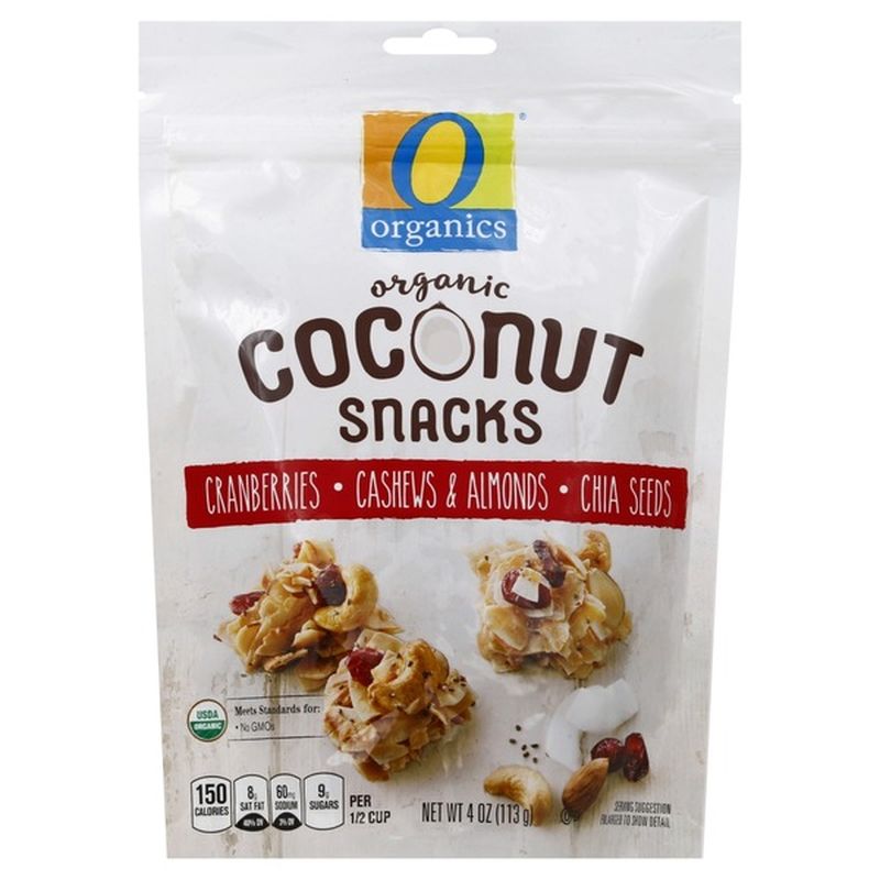 O Organics Organic Coconut Snacks (4 oz) Delivery or Pickup Near Me