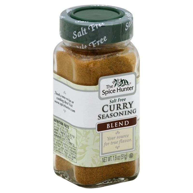 The Spice Hunter Curry Seasoning, Blend, Salt Free (1.8 oz) Instacart