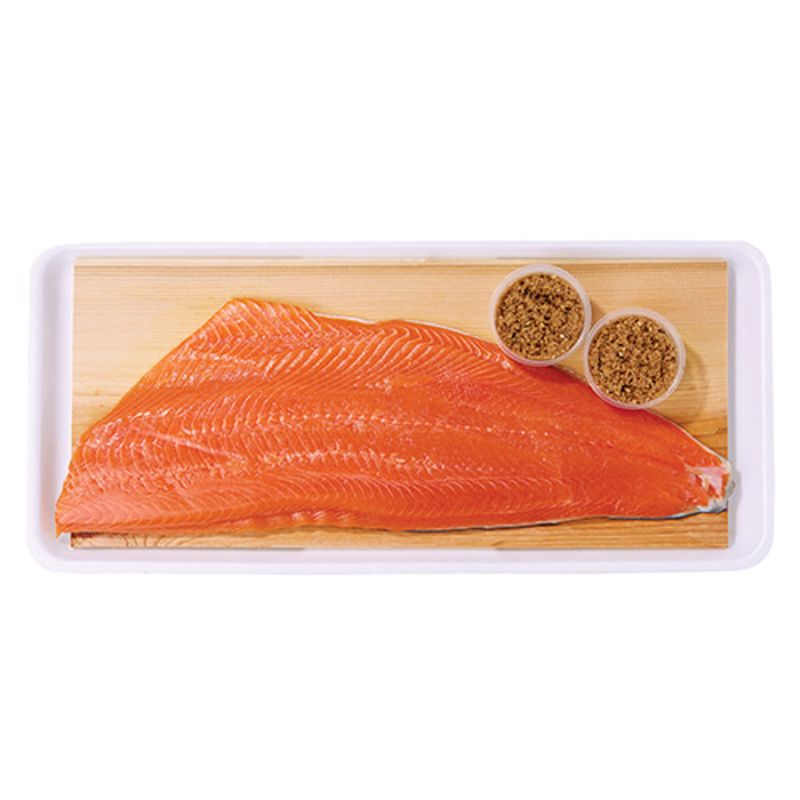 Wegmans Wild Alaskan Salmon Cedar Plank, FAMILY PACK