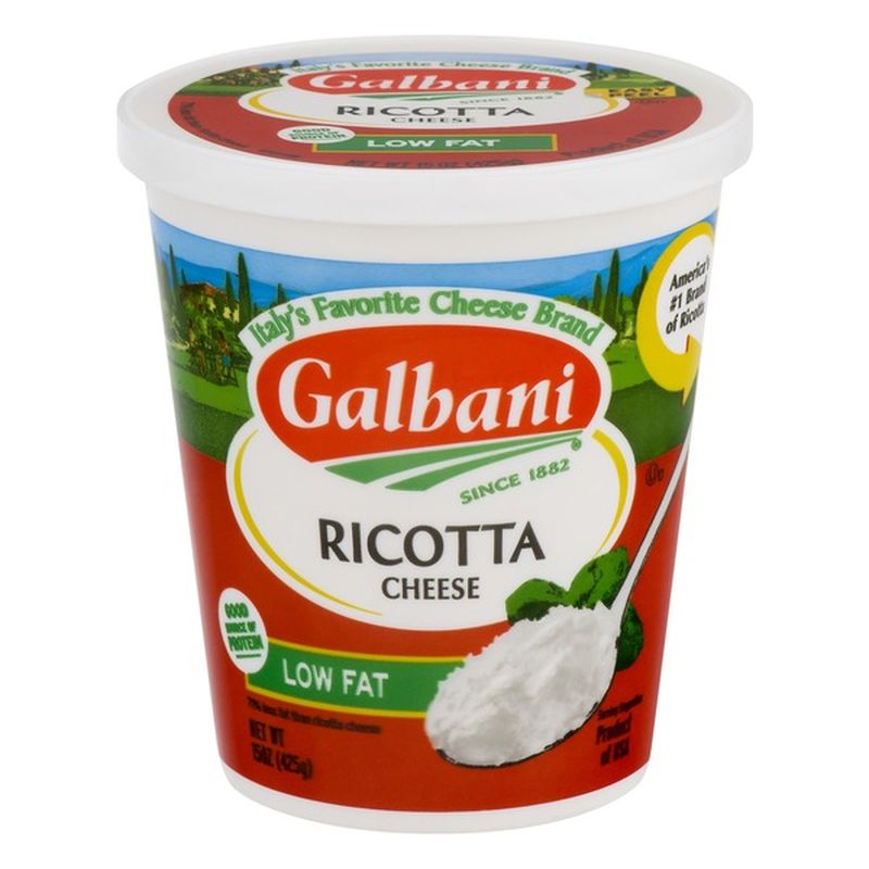 Galbani Galbani Low Fat Ricotta Cheese (15 Oz) - Instacart