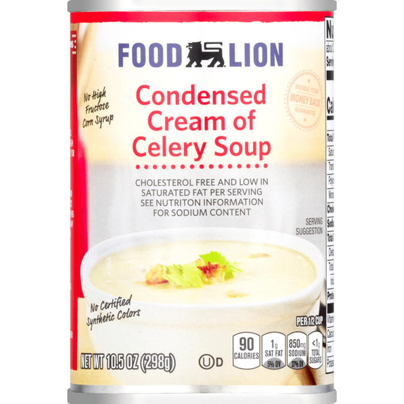 Food Lion Soup, Cream of Celery, Condensed (10.5 oz) Instacart