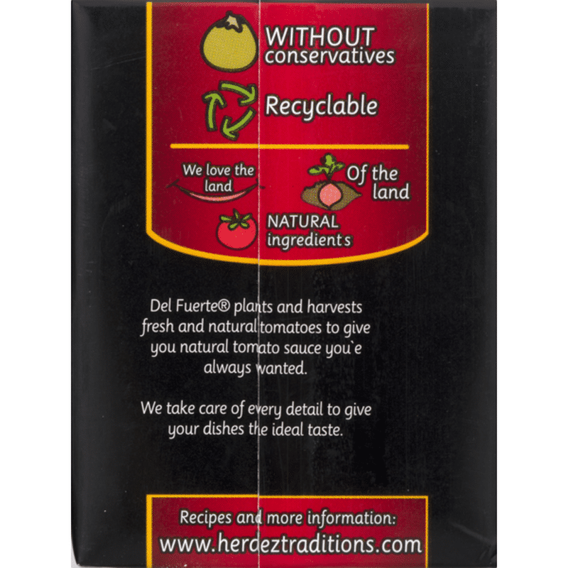 Del Fuerte Tomato Sauce, Seasoned with Spices (7.4 oz) Instacart