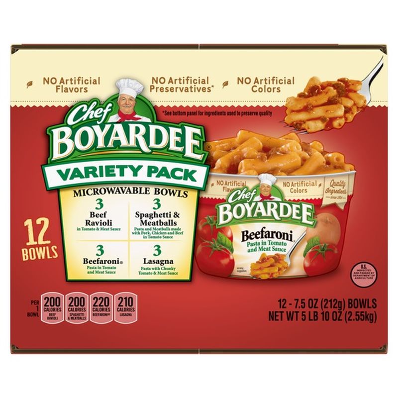 Chef Boyardee Club Variety Pack (90 oz) Instacart