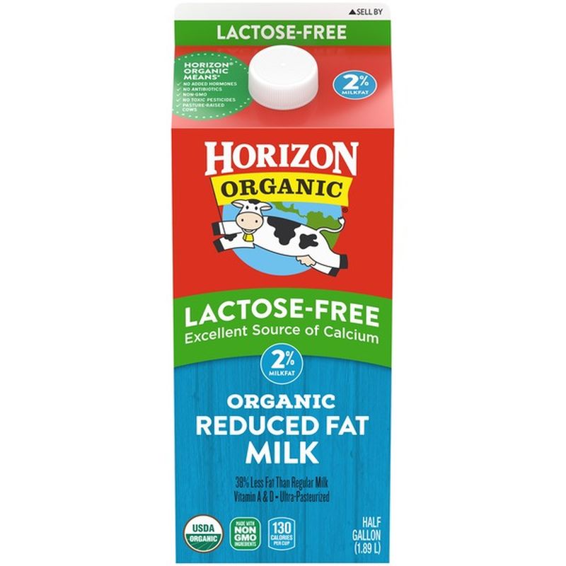 Horizon Organic Lactose Free Reduced Fat Organic Whole Milk 64 Fl Oz Instacart