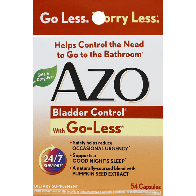 Azo Bladder Control (54 ct) Instacart