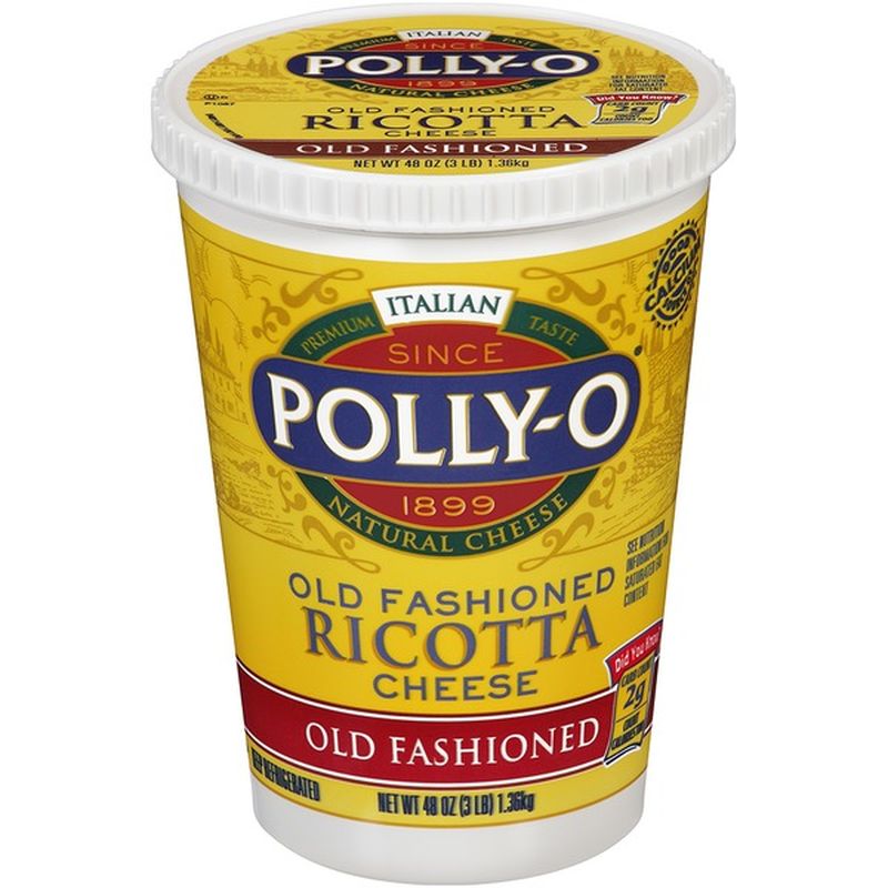 PollyO Old Fashioned Ricotta Cheese (48 oz) Instacart