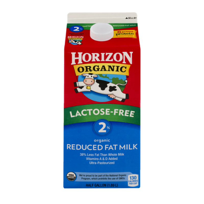 Horizon Organic LactoseFree Reduced Fat Organic Whole Milk (64 fl oz) from Giant Food Instacart