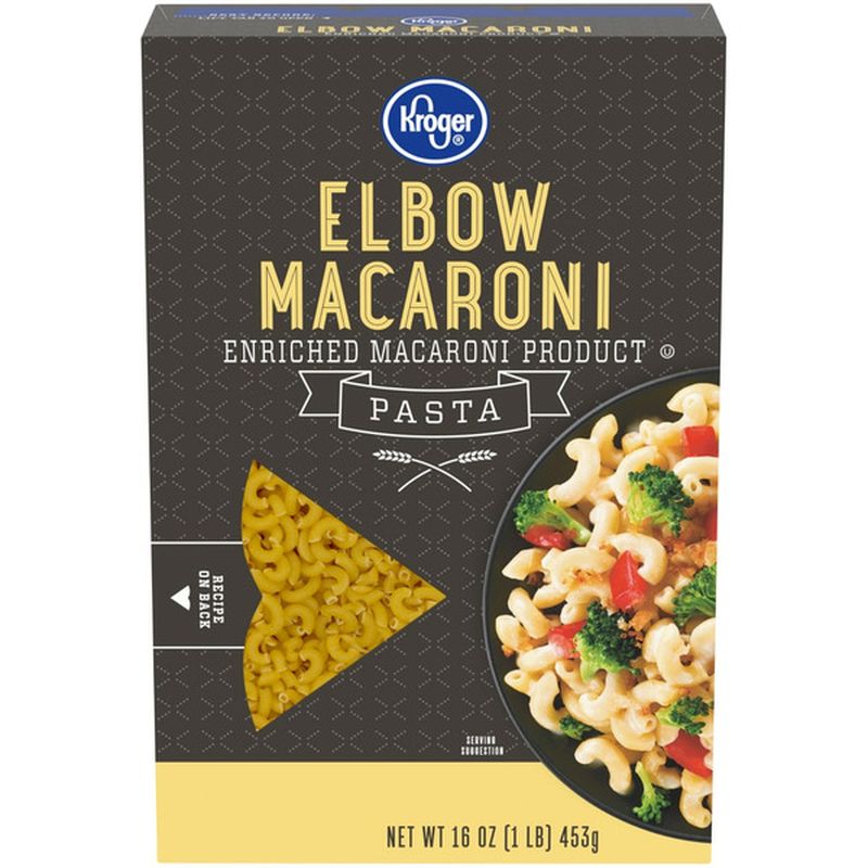 Kroger Enriched Macaroni Product Pasta, Elbow Macaroni