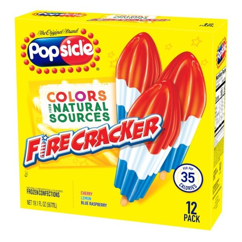 Popsicle Ice Pops Firecracker (1.59 oz) - Instacart